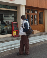 ジョディーダイアゴナルピンタックカーゴパンツ