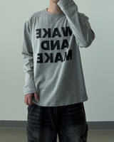 Text Regular Fit Long Sleeve