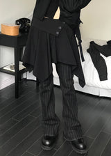  DRAPE WRAP MINI SKIRT