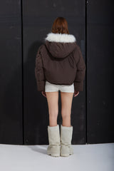JUNGLE PADDING -BROWN