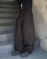 Mega D ring wide pants (2colors)