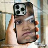 Hip Sulky Baby Face Epoxy Bumper iPhone Case