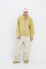 CLASSIC WIDE TRACK PANTS CREAM