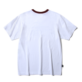 Cloud Neck Expression Tee (White)