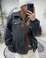 Esther Leather Blouson