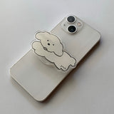 [Magsafe tok] yeowhi 子犬モチーフ グリップトック