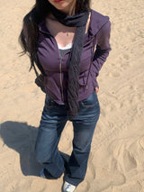 Ray Slim Hoodie Zip-up (12c)