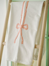 [SS ver] SWEET RIBBON SWEAT PANTS - CREAM/PINK