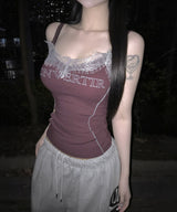 monica lace sleeveless (4colors)
