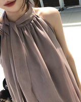 Sein Chiffon Halter Blouse (3 colors)