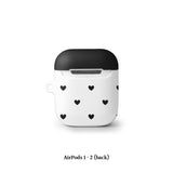black love dot AirPods case