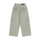 クロスポケットカーゴパンツ (ASH KHAKI) F25ZD976