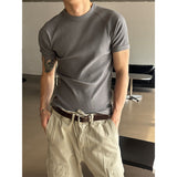 [MUSCLE FIT] Raglan golgi slim half t-shirts(5color)