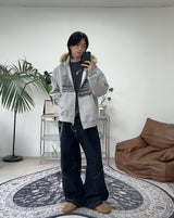 Table Dart Curved Snap Pants