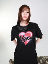 NYXX ハートT (ブラック)