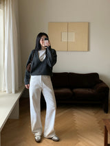 [MADE] TOMAS COTTON WIDE PANTS