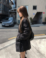 Mir Epaulet Half Trench Jacket