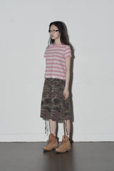 stripe t (pink)