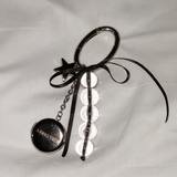 [MADE]CIRCLE PHOTO KEYRING- BLACK