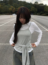 ニッパーカットバルーンデニムワイドパンツ