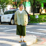 Cropped wide-leg pants