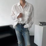 CR Adele Mohair Cropped Shirt (2 colors)