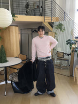 No.1535 steady V KNIT (4color)