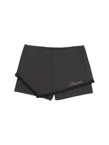 APRON MICRO PANTS / GREY
