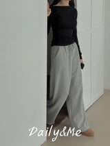 Mink napping banding pants(3color)