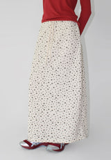 STAR BACK SLIT SKIRT