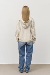 Venis Pigment Cropped Zip Hoodie