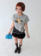 ミャウドットキッシュ半袖Tシャツ