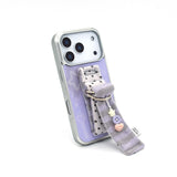SUN CASE BUTTON BELT PURPLE