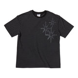 Untitled Starrynight Small Stripe Short Sleeve Black Charcoal