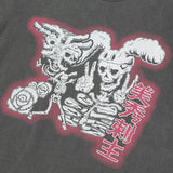 スキニーフレンドピグメントTシャツ ブラック