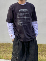 タイムズプリンティング半袖Tシャツ 2C