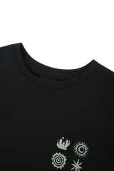 Black UTOPIA short sleeve t-shirts