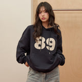 89 ドットアップリケフーディー