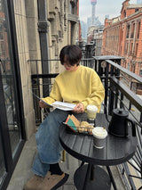 ASCLO Double Over Color Sweat Shirt (12color)