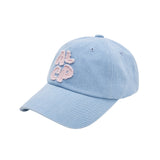 ALCP アップリケウォッシュドボールキャップ (Light Blue Denim)