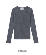ハウディマッスルフィットリブニット