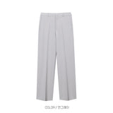 Daily banding wide slacks (4 colors)