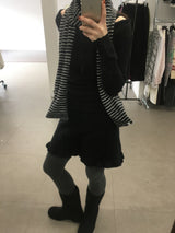 Ribbed Frill Knit Shorts (2color)