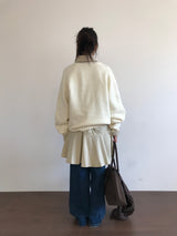 PREP Vネックニット（8color)