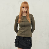 pg アウトTシャツ (カーキ)