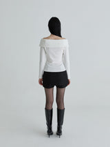 Sailor hook top (White)