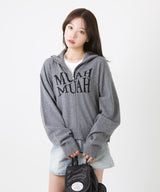 JACQUARD KNIT ZIPUP CARDIGAN [2color]