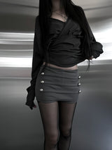 napoleon skirt-pants (3color)