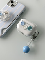 Milk Button AirPods 4 Case(3color)