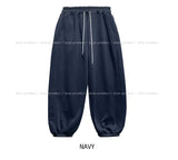 Tully Brushed Side Pintuck Balloon Jogger Pants